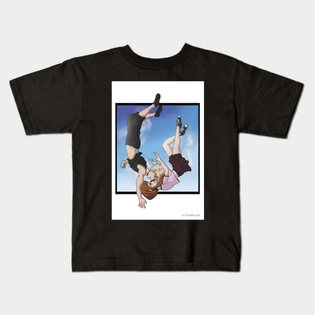 Kacchako Floating Kids T-Shirt by InTheAfterAll